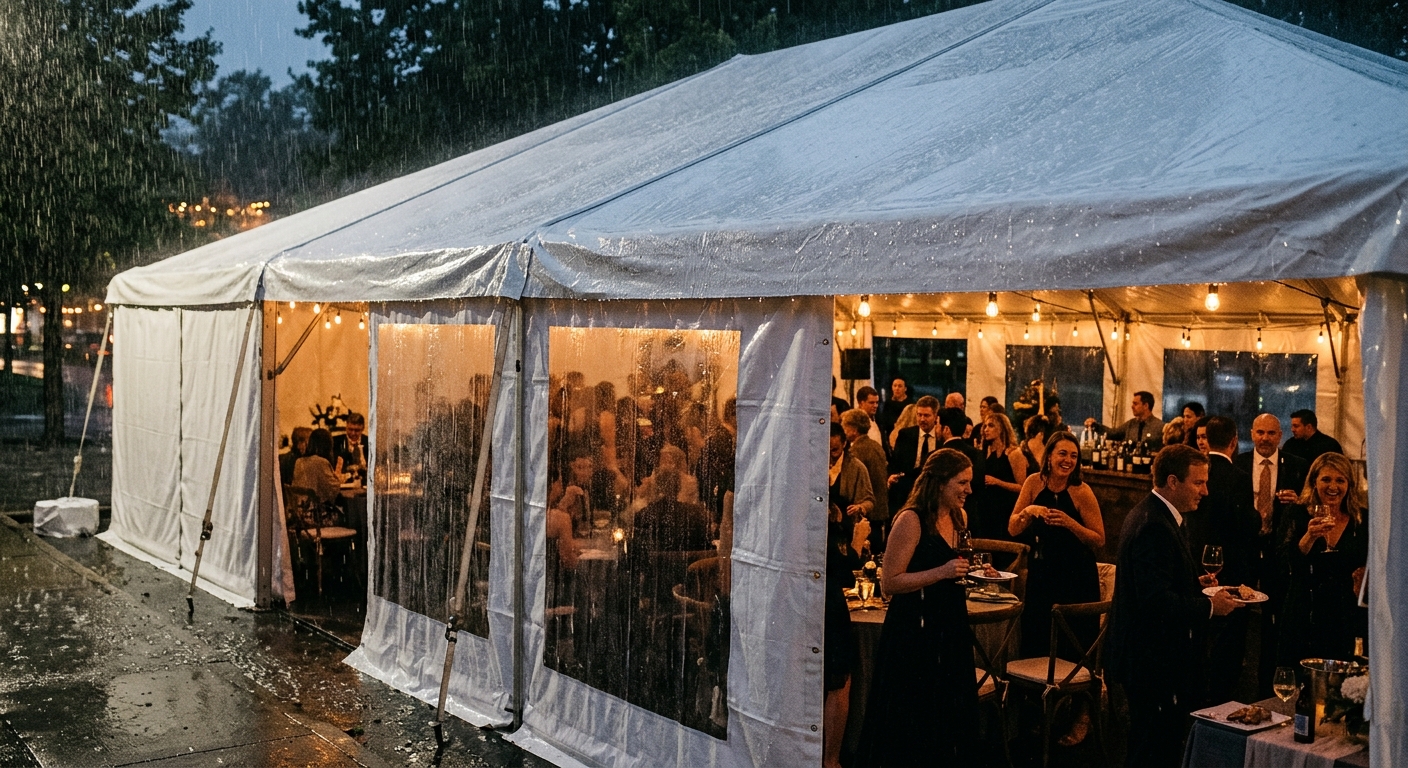 Weatherproofing Your Event Tent: Rain, Wind, and Sun Protection